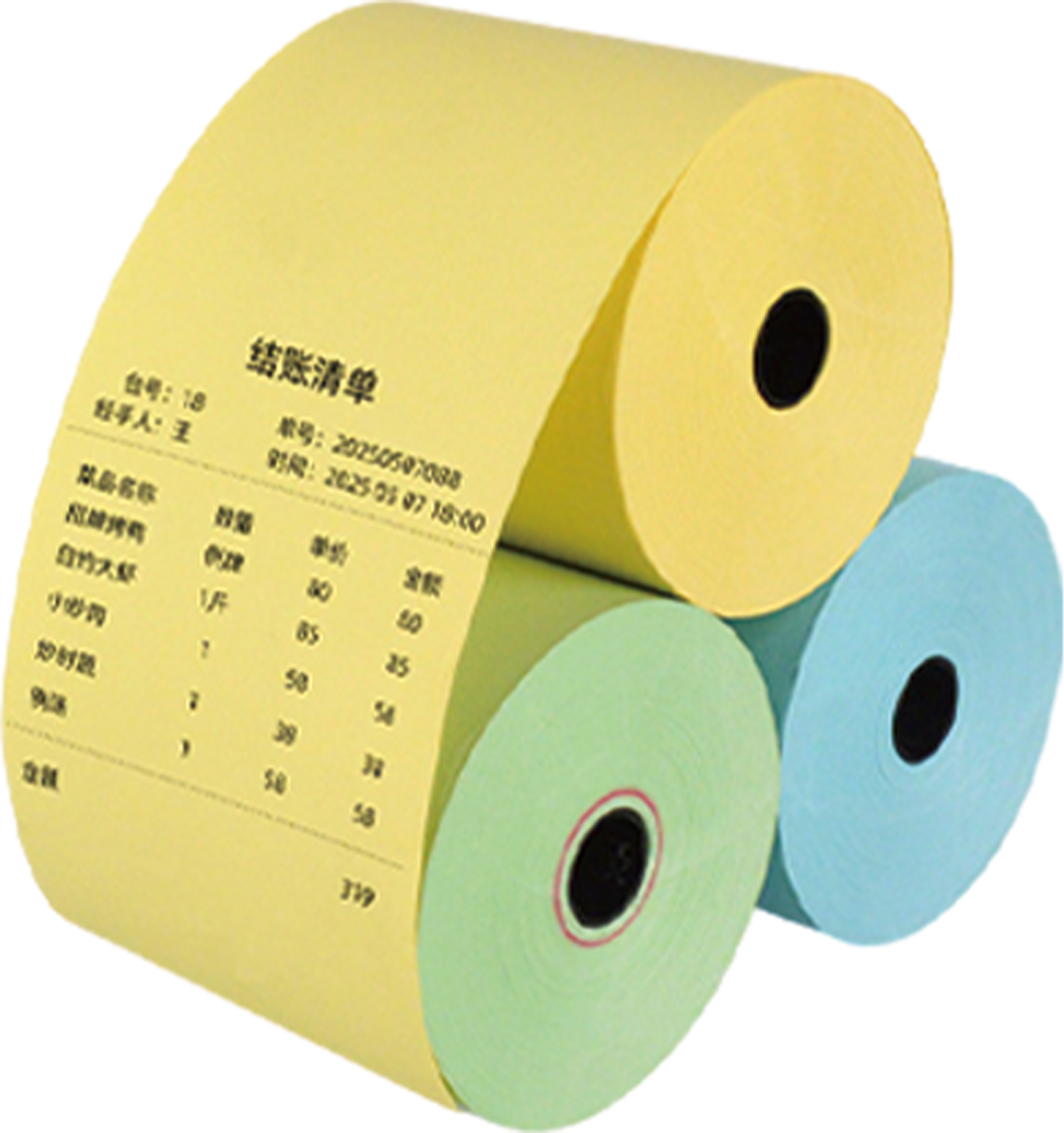 Colored Paper Rolls